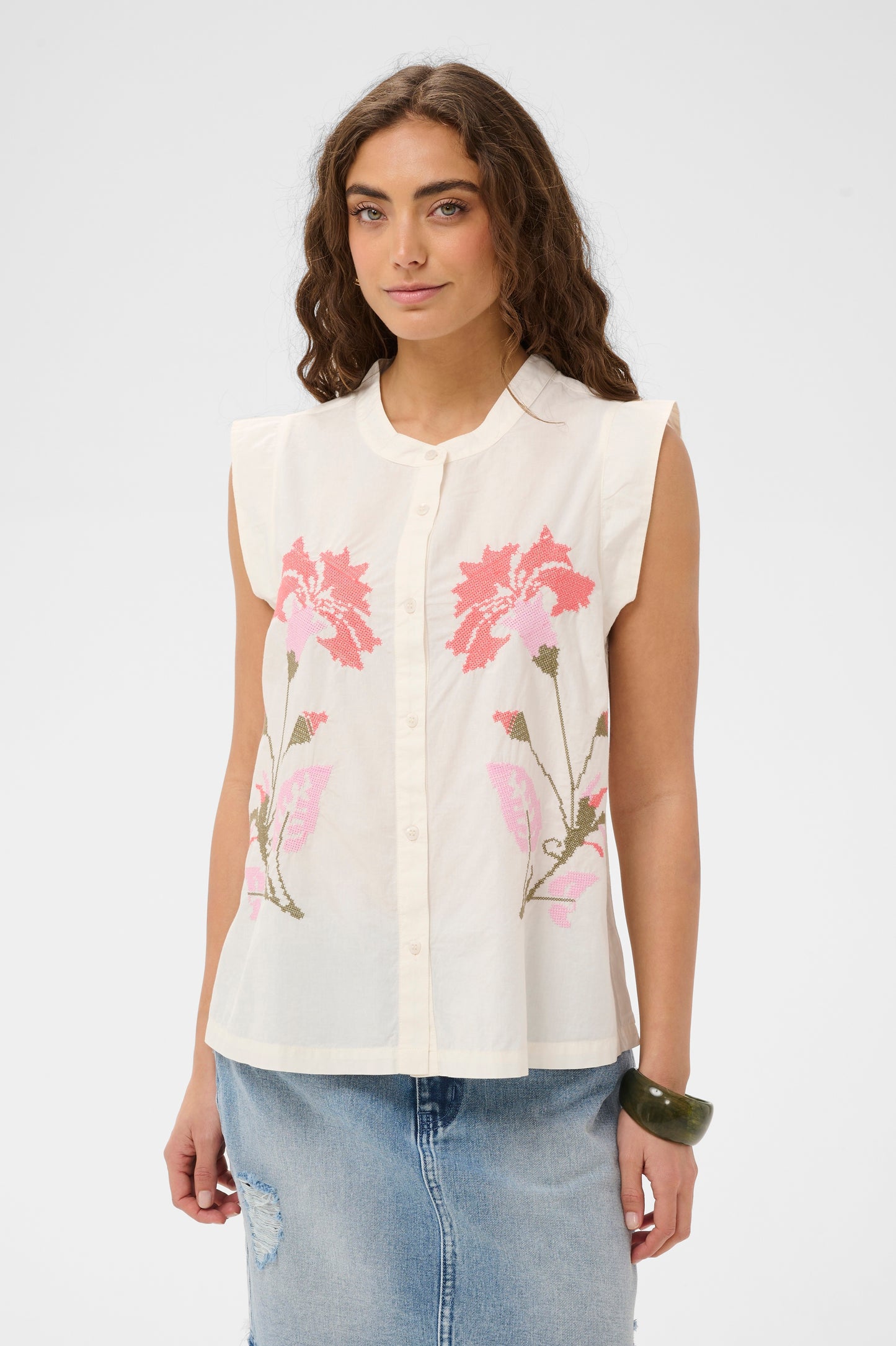 CUalvild Sleeveless Shirt by Culture Tops Culture