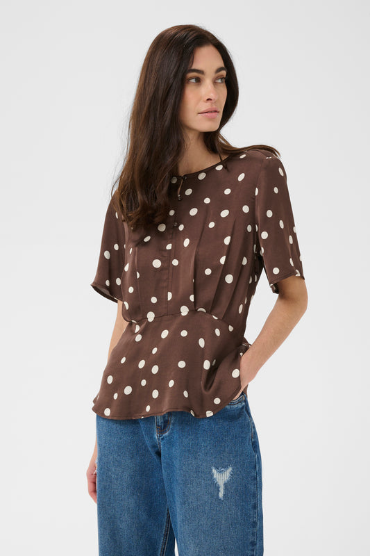 CUDotty Blouse by Culture Tops Culture