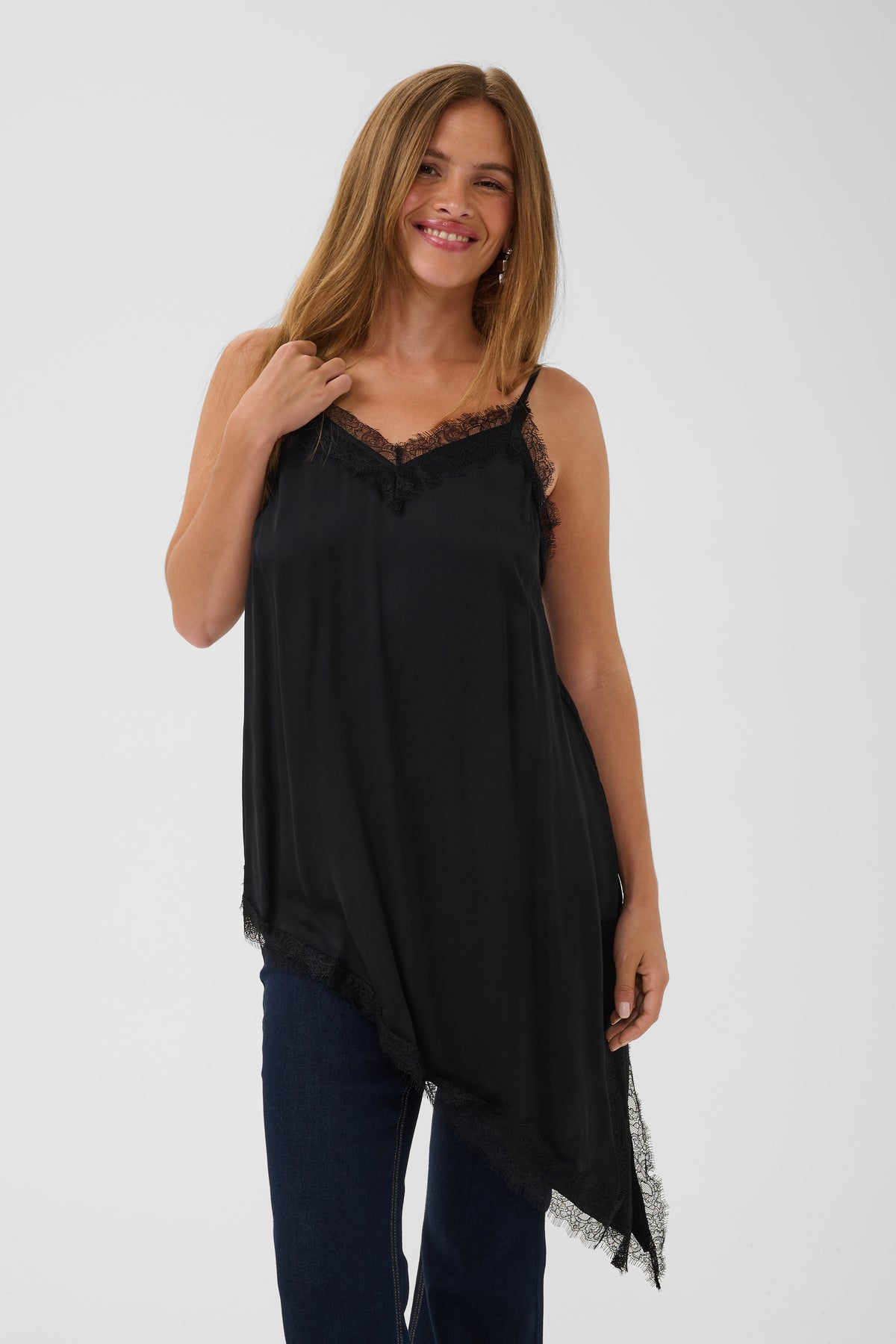 CUdotty Berna Strap Top by Culture