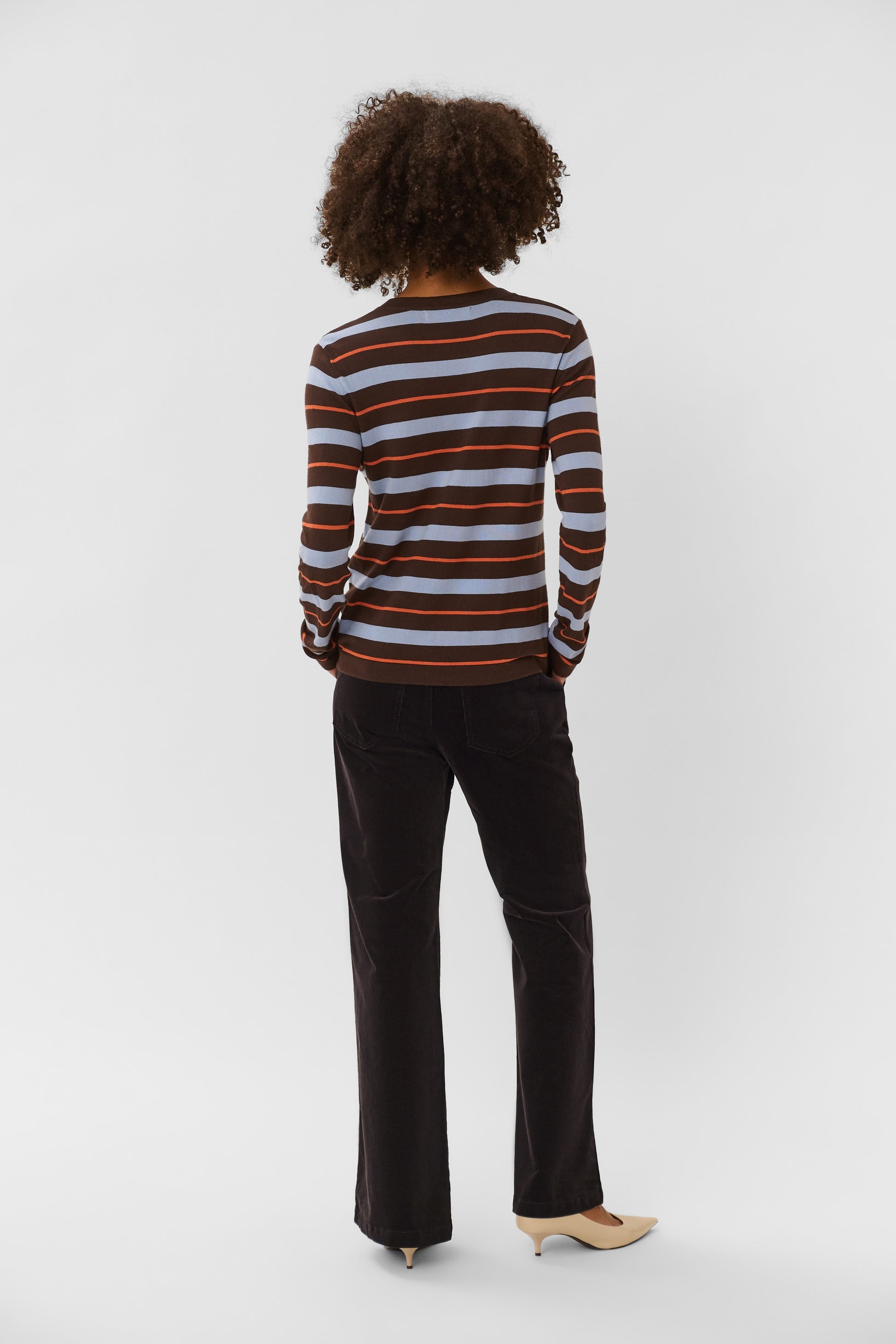Tulum Flare Pants in Coffee Bean by Culture Pants & Bottoms CULTURE