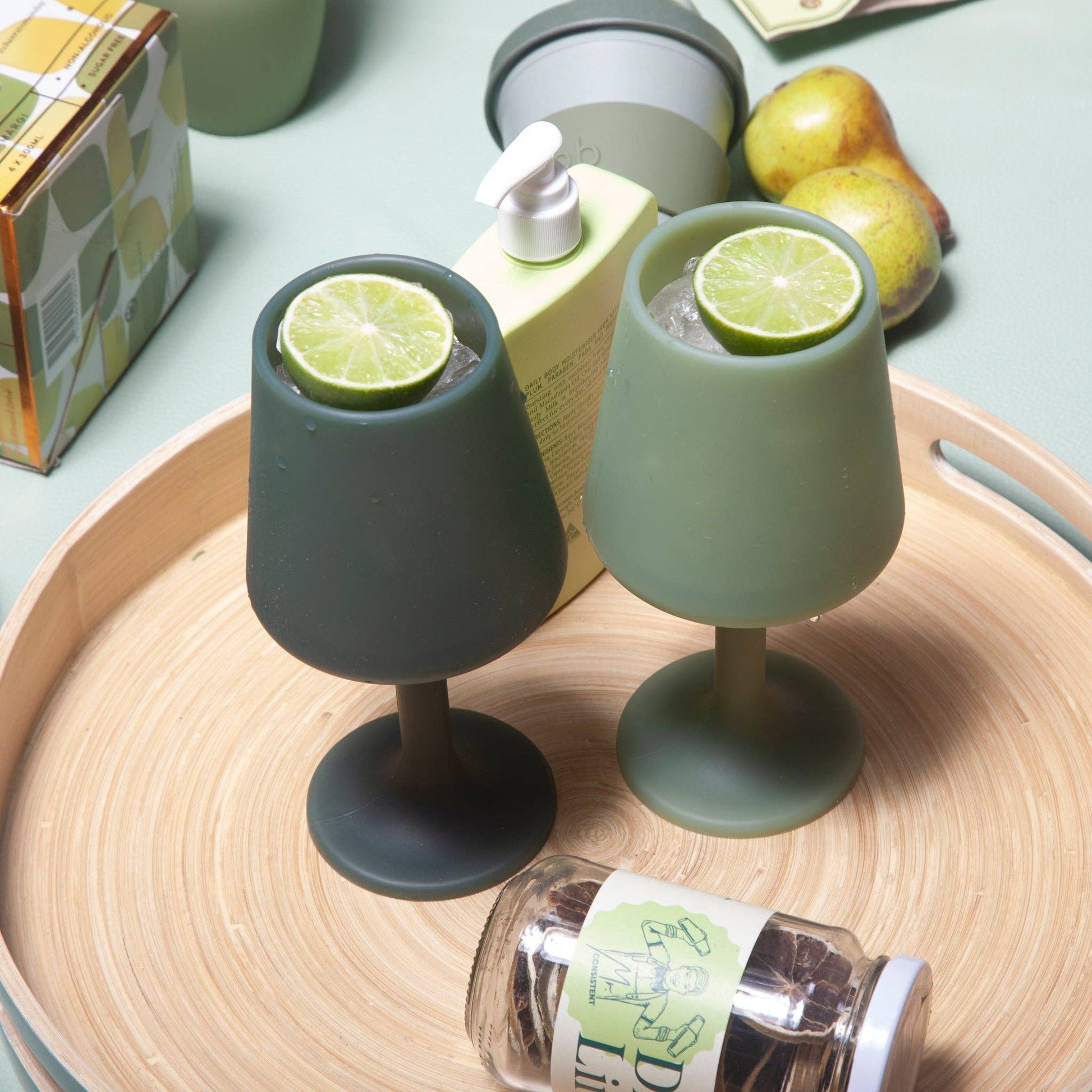 porter green | canada - Sage + olive | swepp | silicone unbreakable wine glasses Mugs & Drinkware porter green | canada