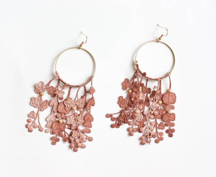 Duo des Fleurs Earrings by This Ilk