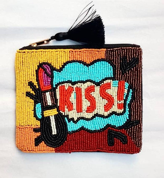 Kiss Coin Pouch Accessories LUV & Co.