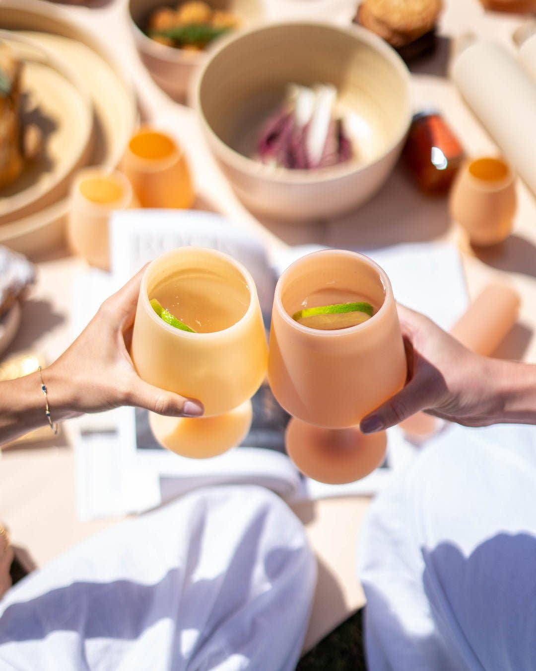porter green | canada - Wheat + oat | swepp | silicone unbreakable wine glasses Mugs & Drinkware porter green | canada