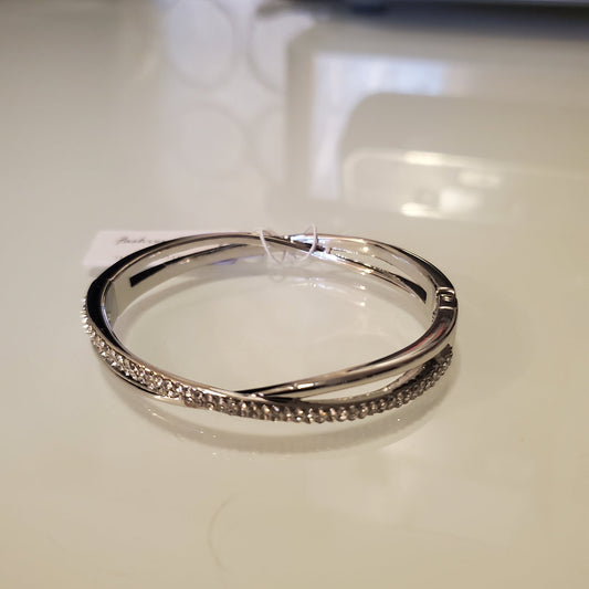 Crystal Crossover Bracelet by King of Glitz Accessories King of Glitz