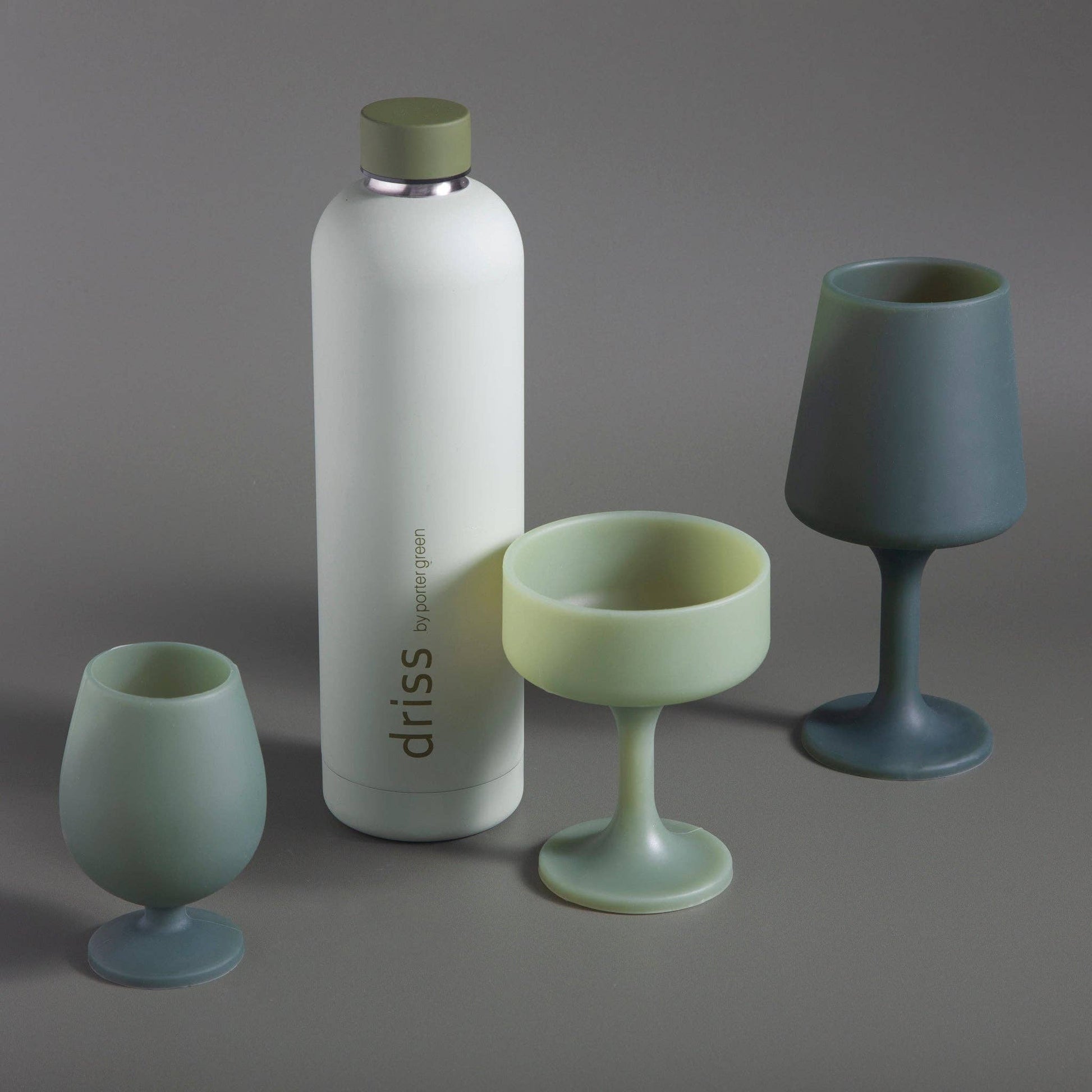 porter green | canada - Sage + olive | swepp | silicone unbreakable wine glasses Mugs & Drinkware porter green | canada