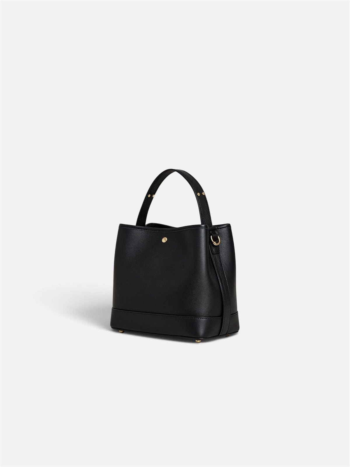 XS Abrasive Brushed Genuine Leather Bucket Handbag Handbag Nanabags