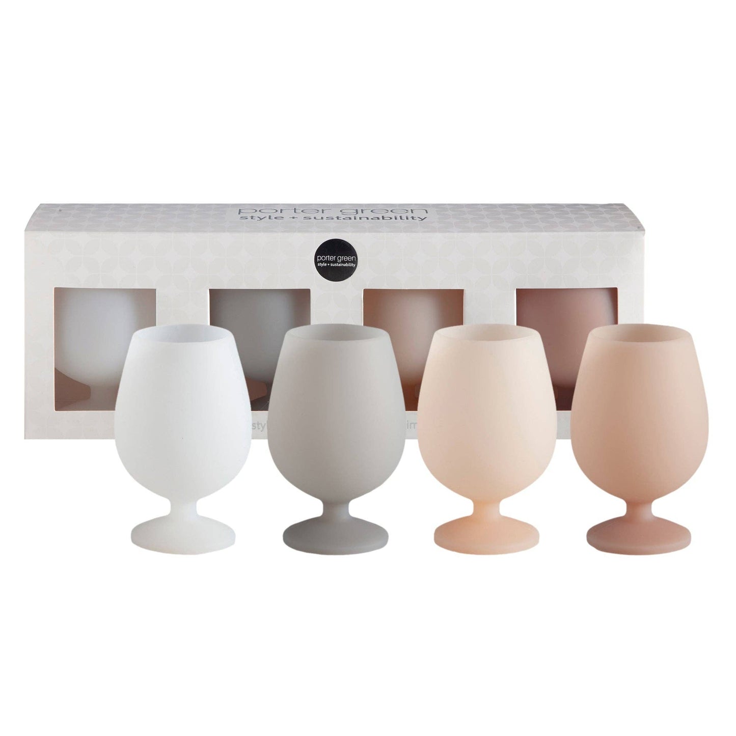 porter green | canada - Winter | stemm | silicone unbreakable wine glasses Mugs & Drinkware porter green | canada