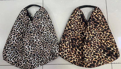 Animal Print Nylon Hobo by Chenson & Gorett