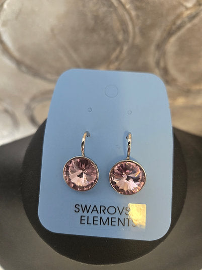 Swarovski Pink Studs by King of Glitz