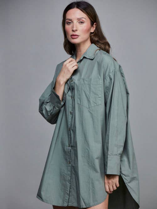 Boyfriend Cotton Shirt by Sixty Days