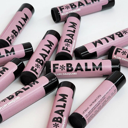 The F*Balm - COCKTAIL Plum Daiquiri Moisturizing Flavoured Lip Balm