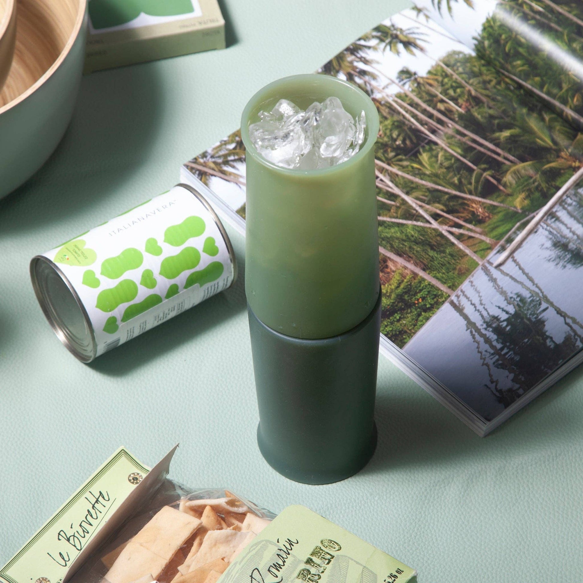 porter green | canada - Sage + olive | stegg | silicone unbreakable highball glasses Mugs & Drinkware porter green | canada