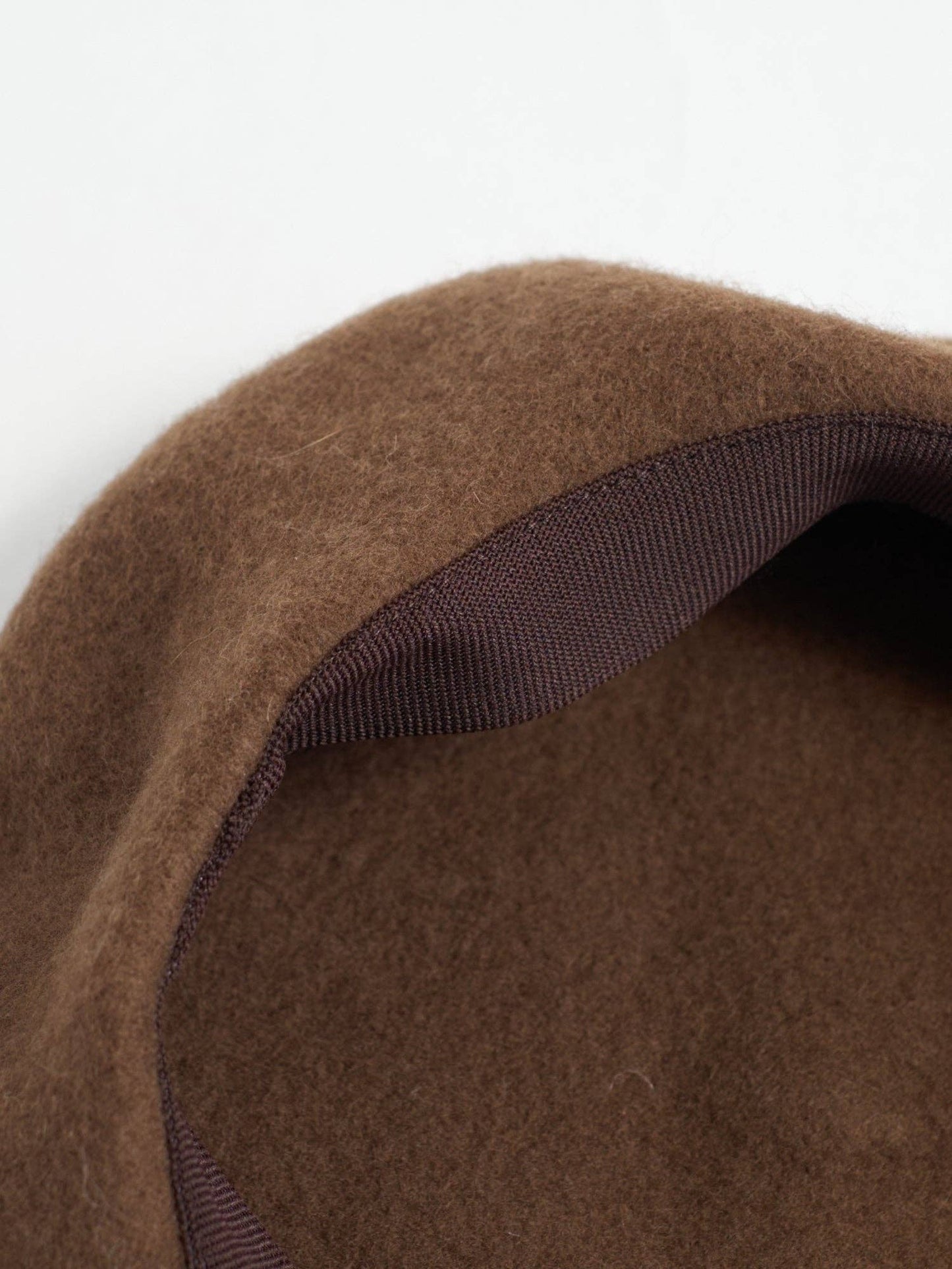Wool Beret by Lost Pattern NYC - Chestnut Accessories Lost Pattern NYC