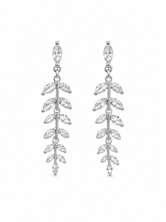 Ivy Vine Earrings Accessories King of Glitz