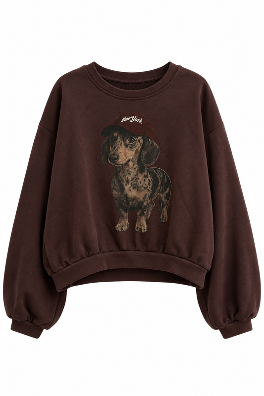 The New York Dachshund Sweatshirt by Pink Martini Pink Martini