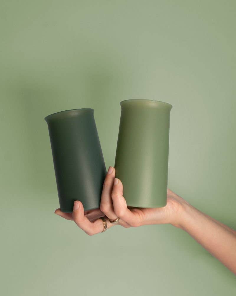 porter green | canada - Sage + olive | stegg | silicone unbreakable highball glasses Mugs & Drinkware porter green | canada