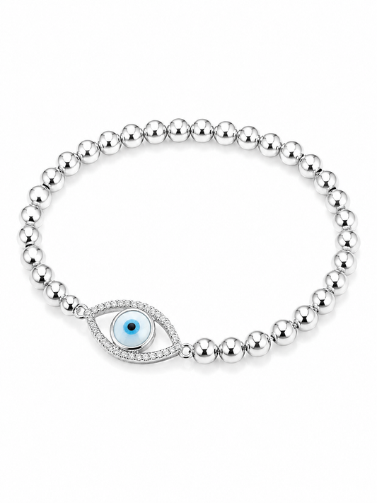 Crystal Evil Eye Bracelet Bracelet King of Glitz