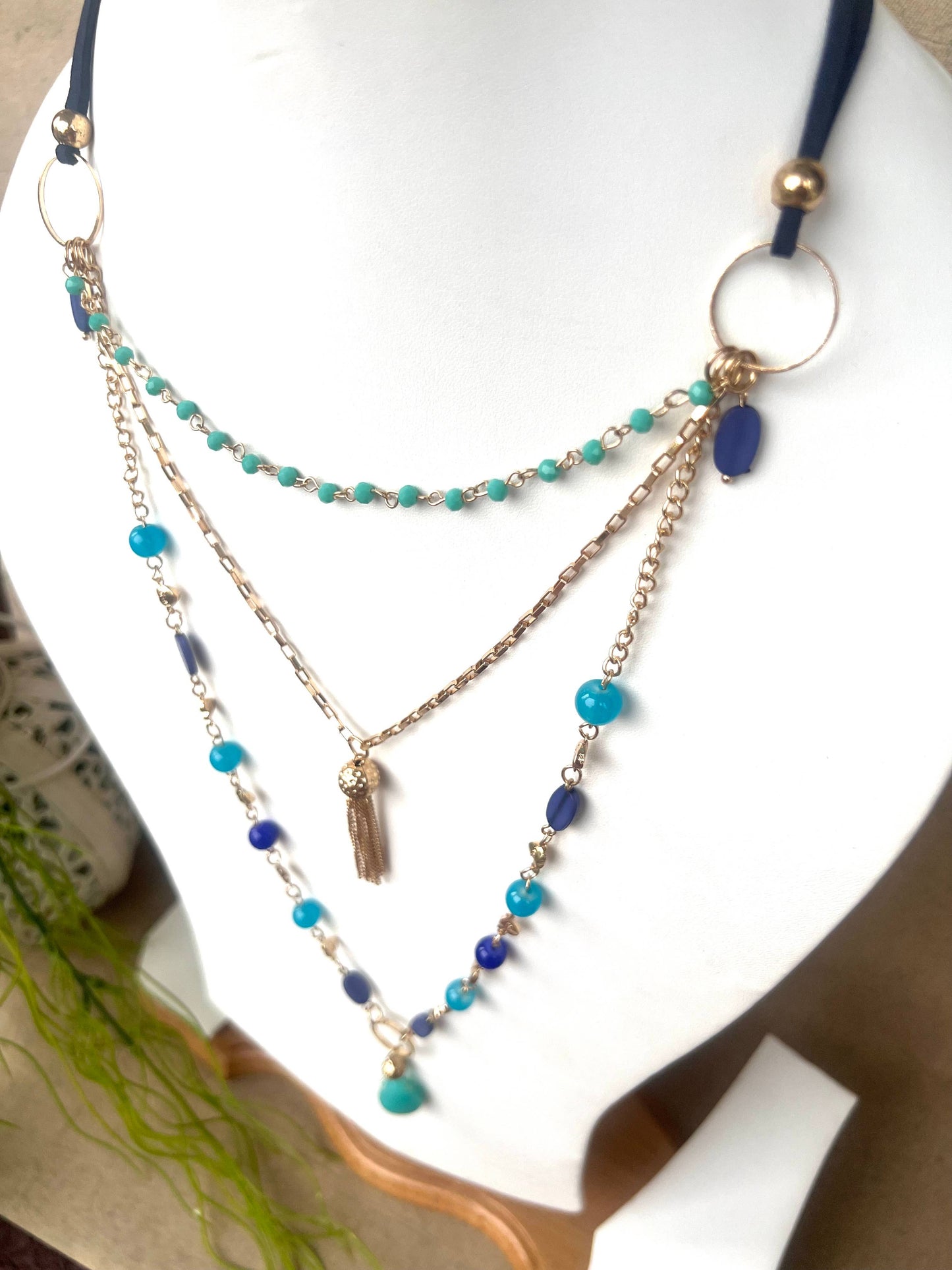 Layer Boho Necklace by Anji