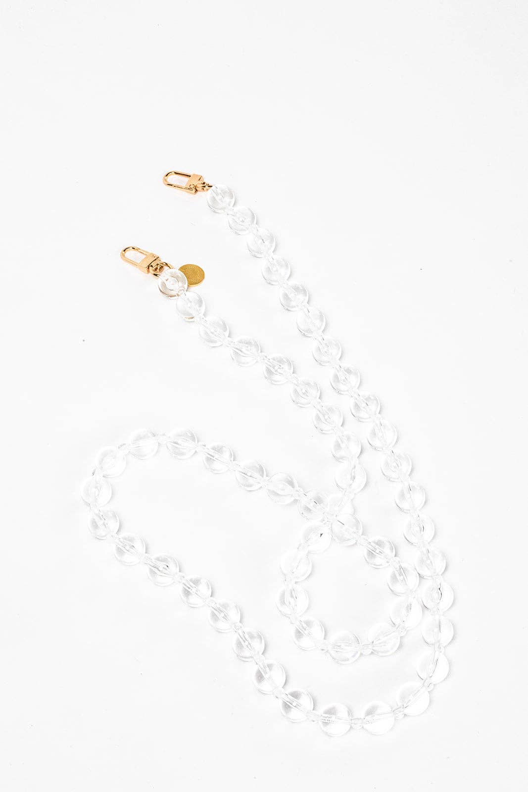 Lanyard - Crossbody Chain Accessories Folie à Trois Clear