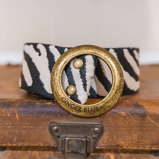 Wild Child Zebra: Size 1-42" Accessories Ginger Blue