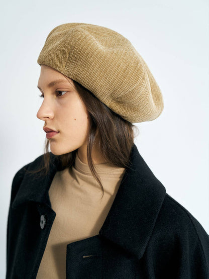 Velvet Beret by Lost Pattern NYC