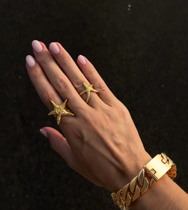 Chloe Chunky Chain Cuff Bracelet by HoopLa Jewelry HoopLa