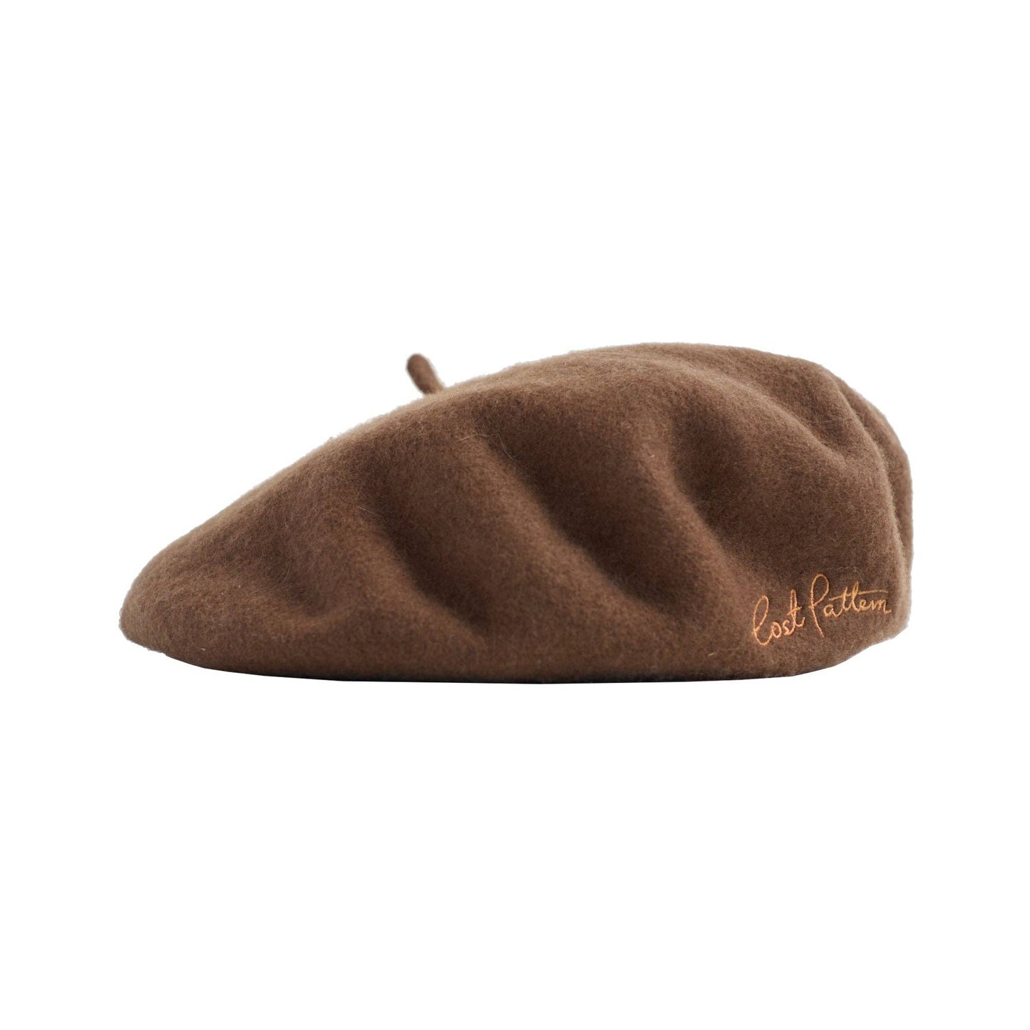 Wool Beret by Lost Pattern NYC - Chestnut Accessories Lost Pattern NYC