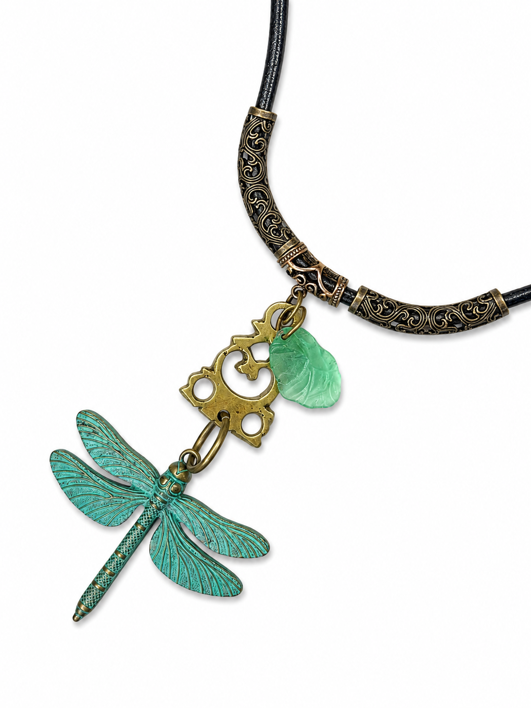Dragonfly Pendant Necklace Necklace Rhondi Rocks