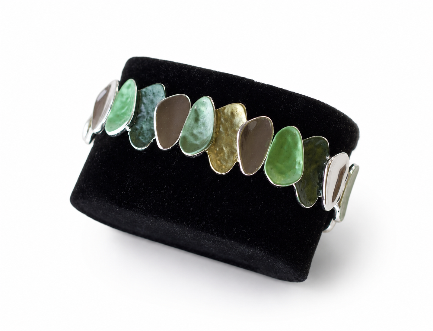 Green & Silver Bracelet Maison Khloe
