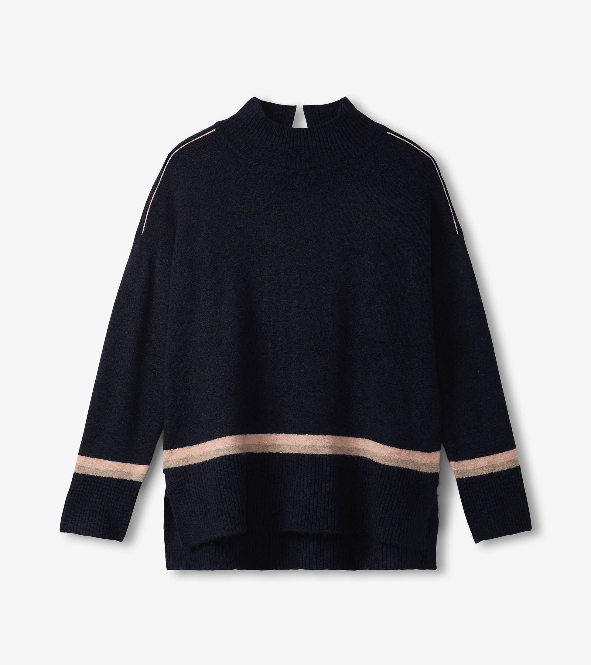 Navy Knit Sweater by Hatley Sweater Hatley Navy