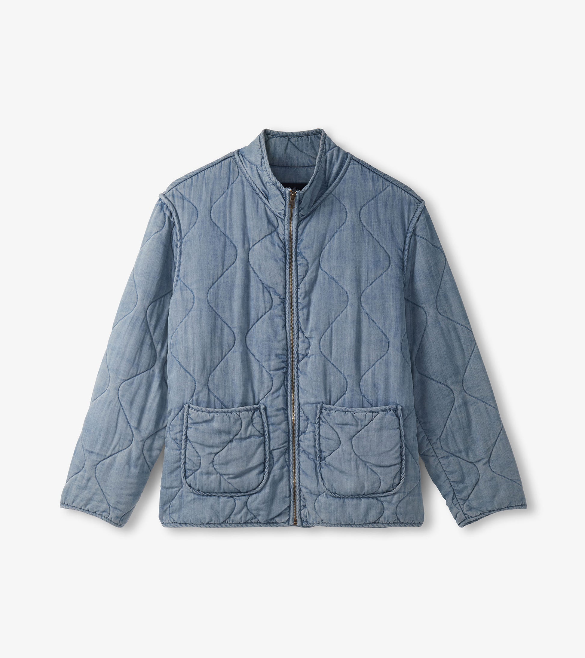 Denim Jacket Quilted by Hatley Denim Jacket Hatley Sky Blue