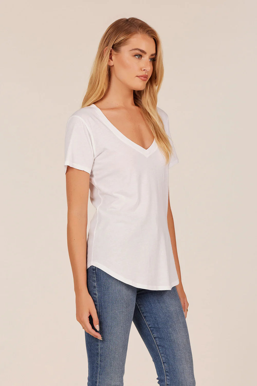 V-Neck S/S T's by Bobi