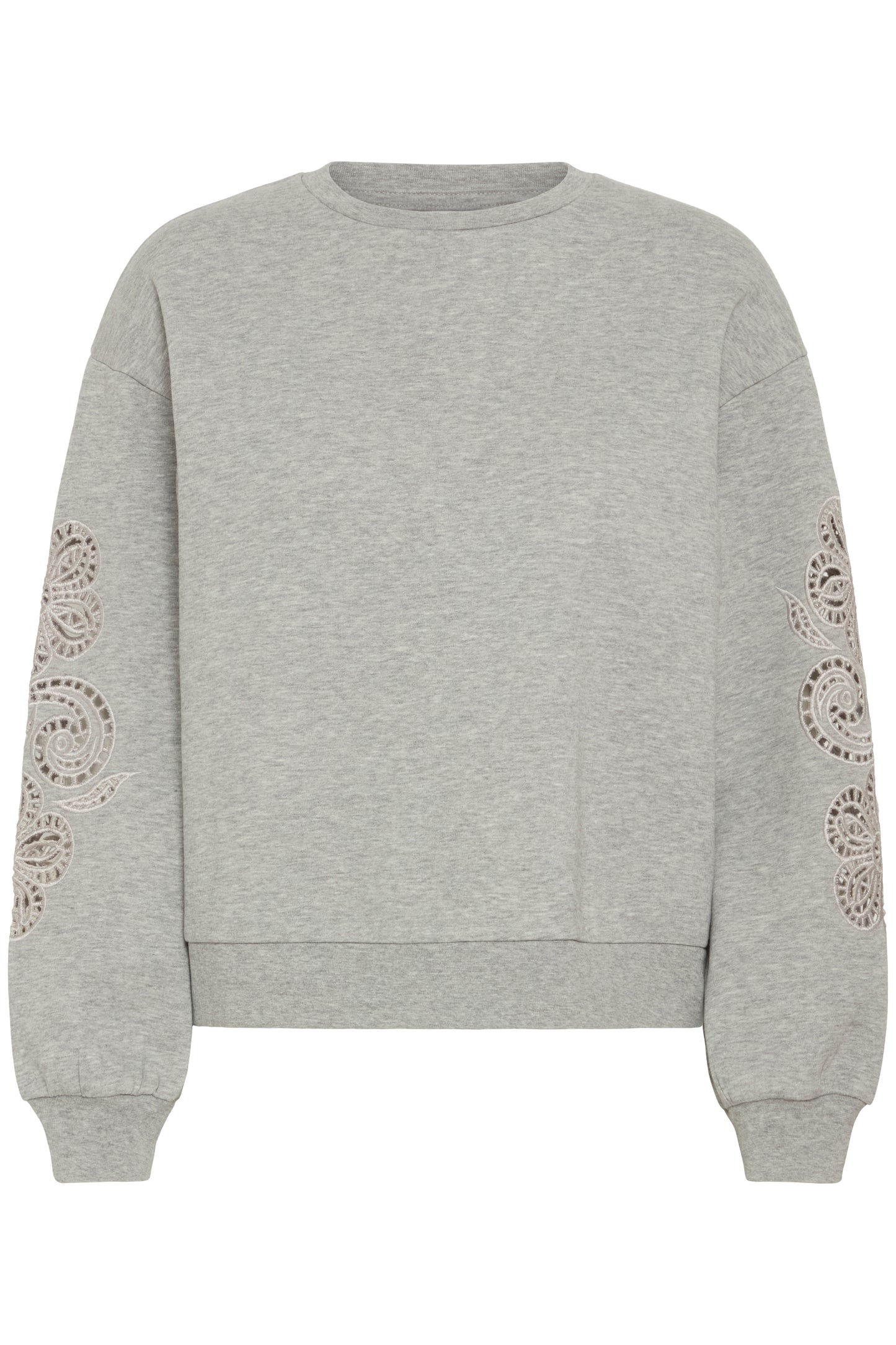 Embroidered Sweatshirt - Cutout Detail