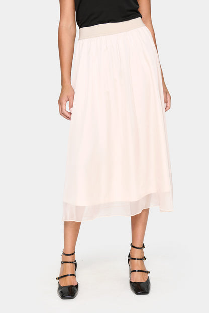 Elegant Layered Midi Skirt by St. Tropez