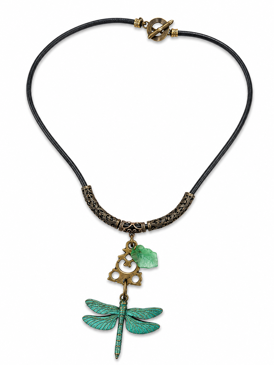 Dragonfly Pendant Necklace Necklace Rhondi Rocks