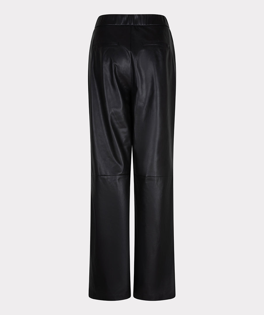 Vegan Leather Trousers by EsQualo - 25% Off!