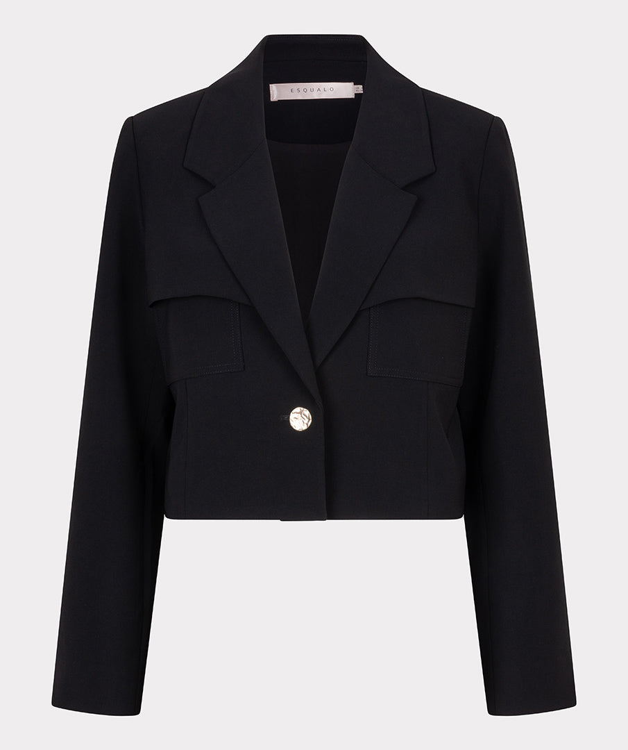 The City Blazer Cropped