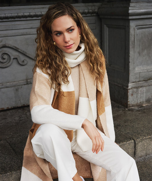 Colour Block Scarf
