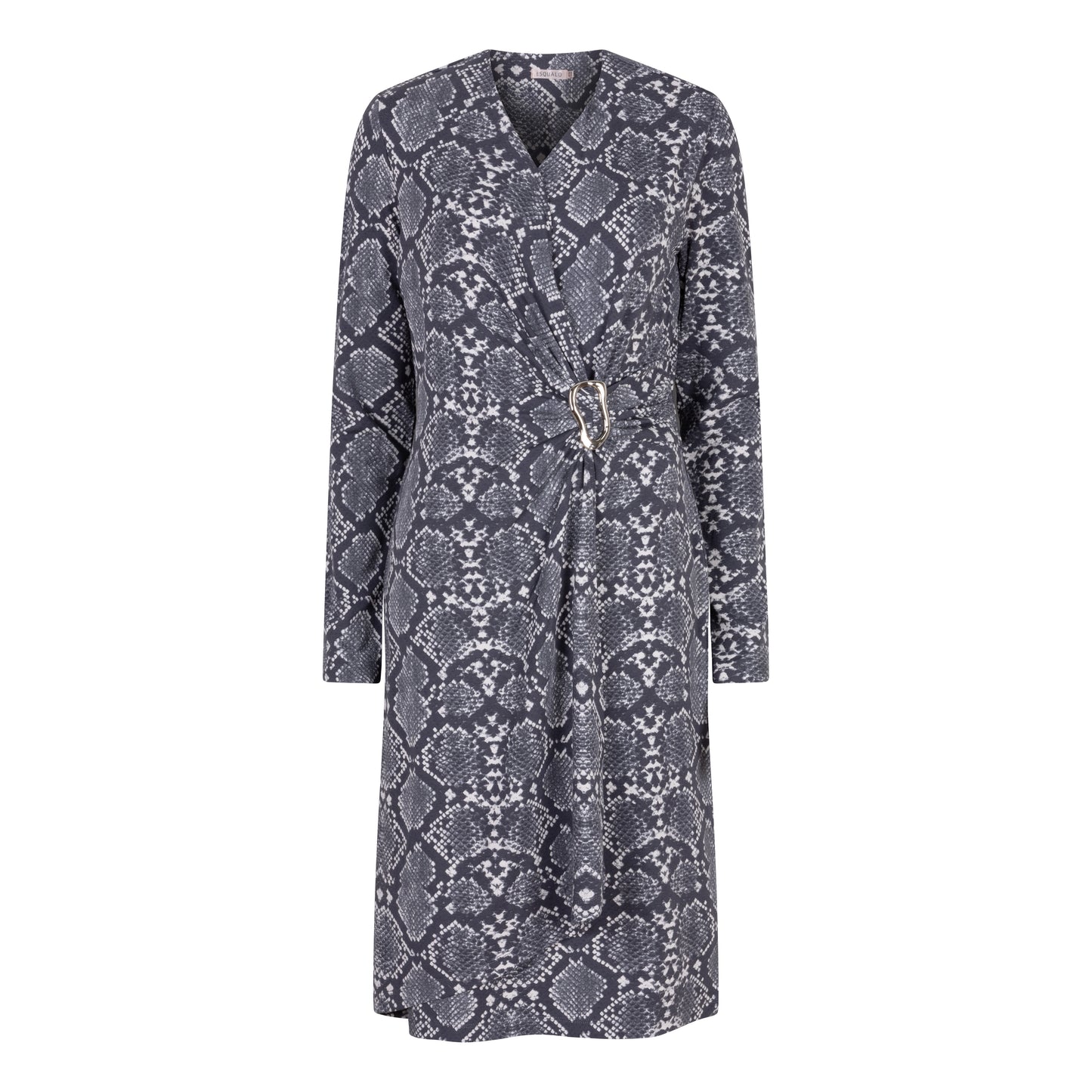 City Dress in Snake Print