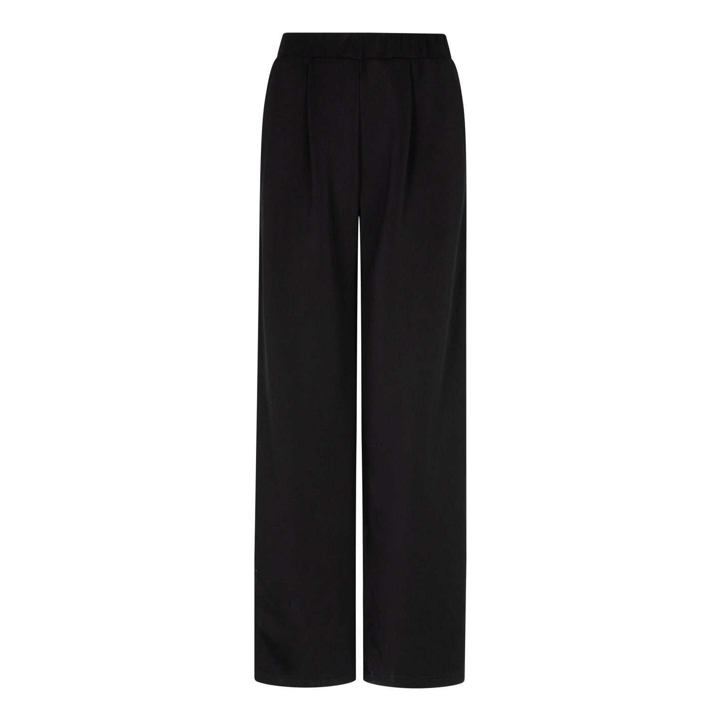 Modal Pleated Trousers by EsQualo in Black | Maison Khloe