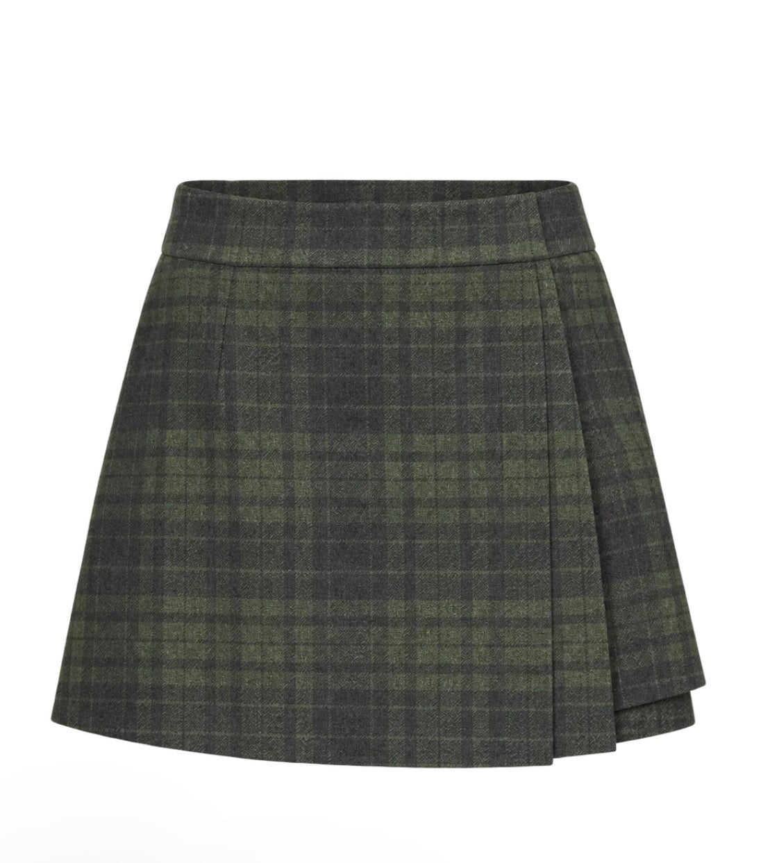 Mini Skort in Plaid by Hilary MacMillan