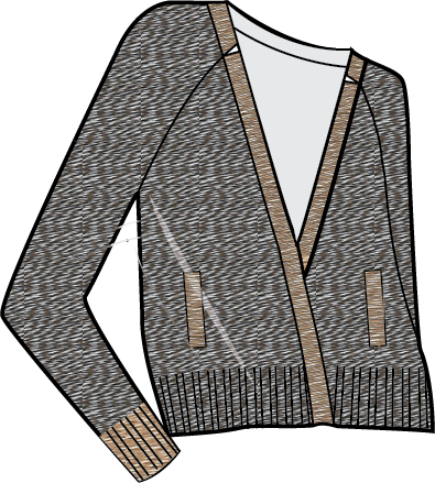 Snap Front Cardigan Cardigans HELLO NITE