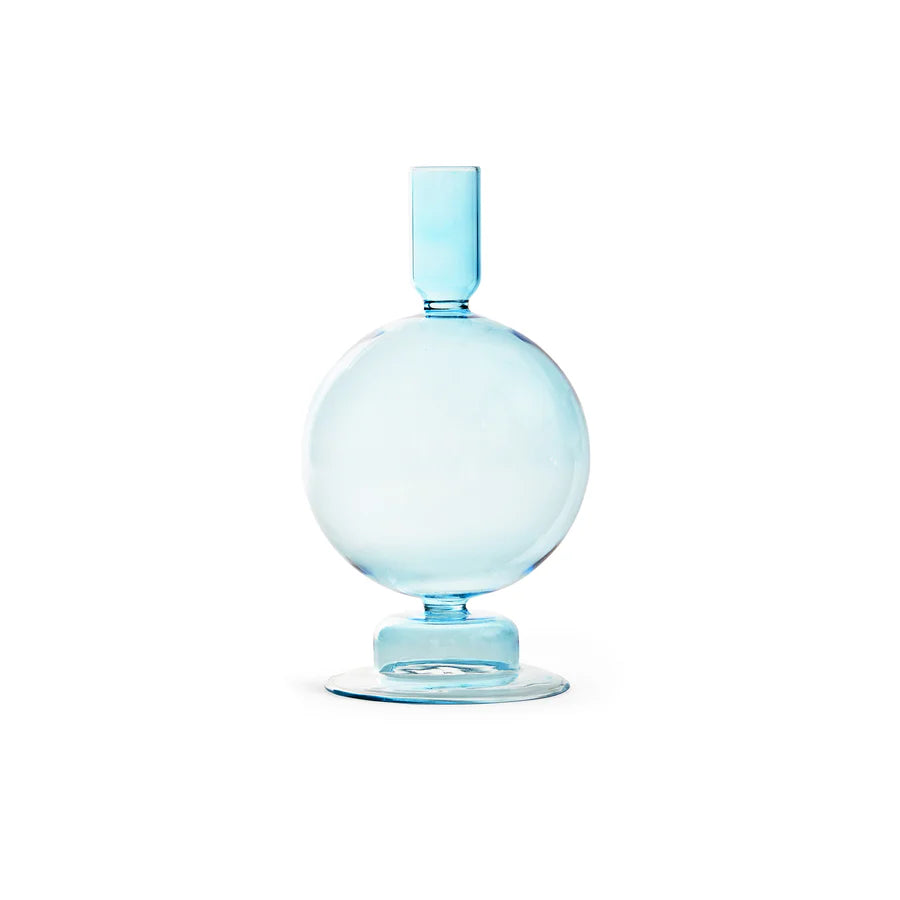 Glass Vase by Hilary MacMillan Home Hilary MacMillan Blue