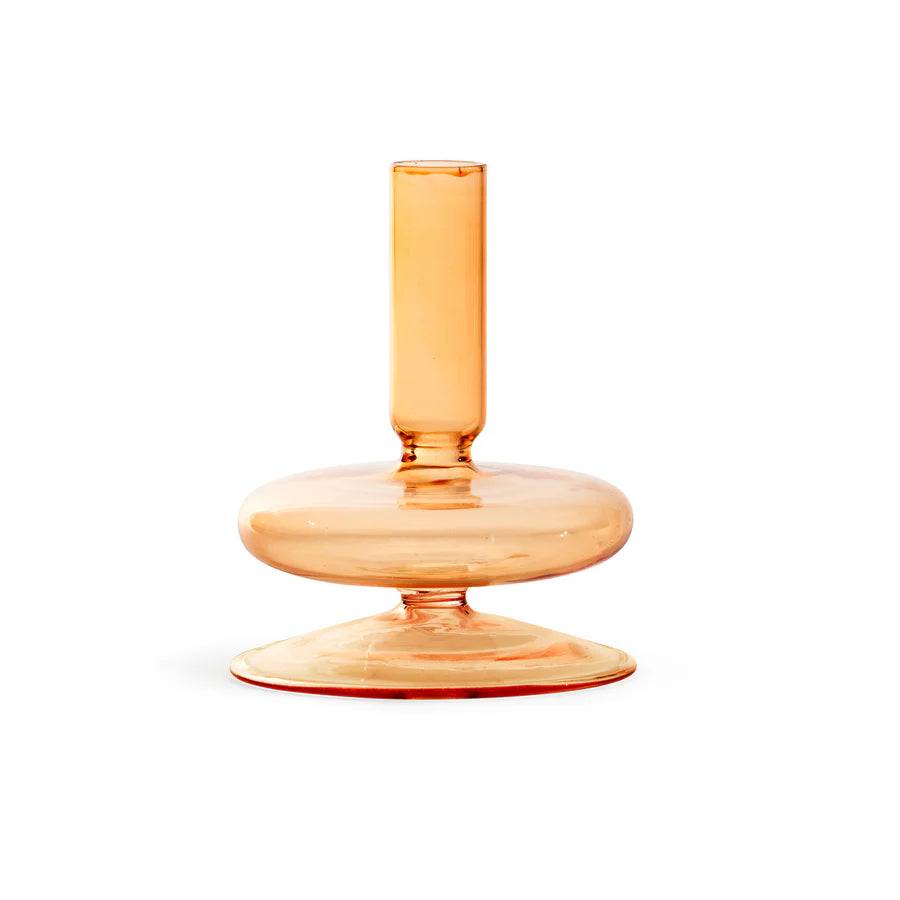 Glass Vase by Hilary MacMillan Home Hilary MacMillan Orange
