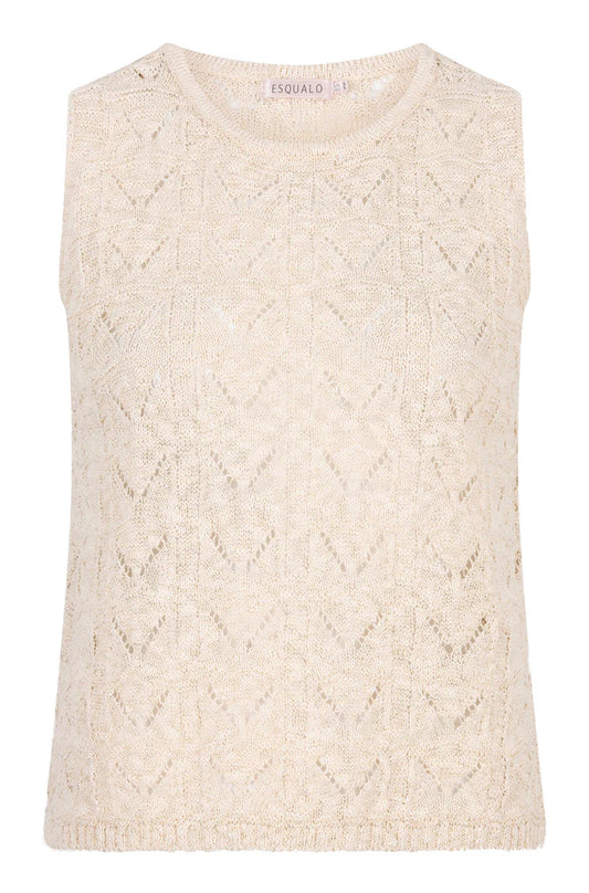 Tank by EsQualo Apparel EsQualo Light Sand