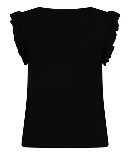Ruffle Sleeve Shirt by EsQualo