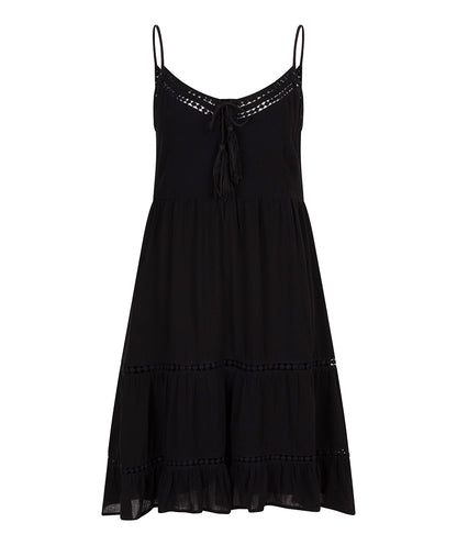 Crinkle Lace Tape Dress by EsQualo