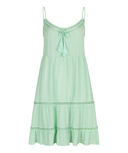 Crinkle Lace Tape Dress by EsQualo