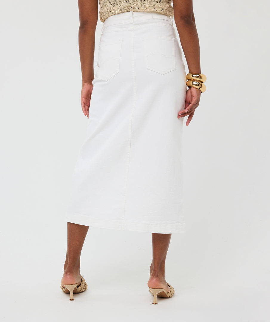 Maxi Button Front Skirt by EsQualo